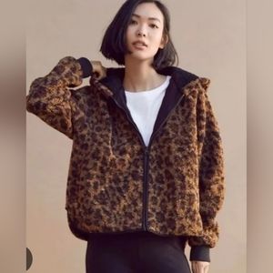 Lou and Grey cheetah hooded jacket